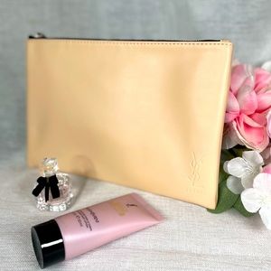 NEW YSL Saint Laurent Mon Paris and Beaute Pouch Perfume 3 piece Set